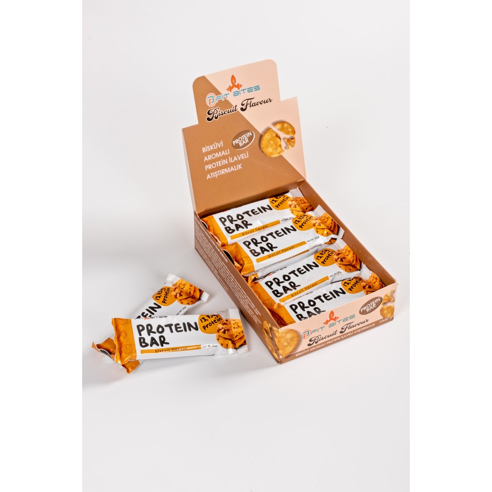 Fit Bites Protein Bar 12 Adet x 50 gr